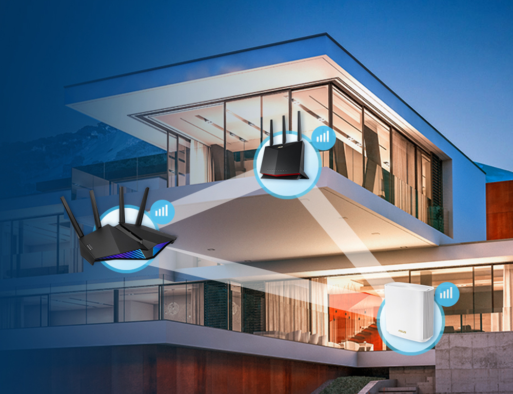 WIRELESS NETWORKS THAT CONNECT YOUR HOME NETWORK WITH A TABLET, PC AND SMARTPHONE