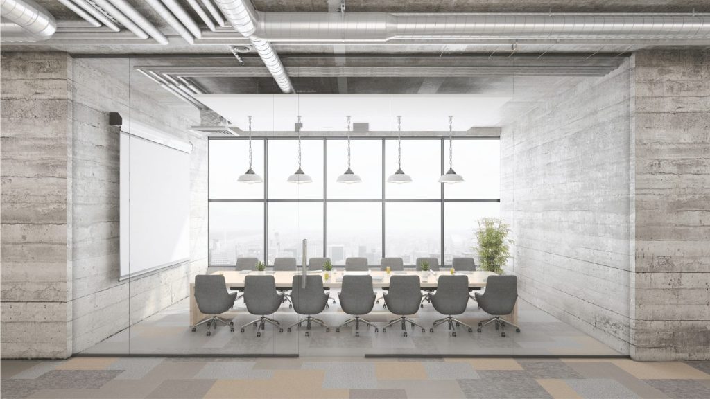 conference room av company